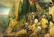 Pieter Bruegel pauli omvandelse oil on canvas